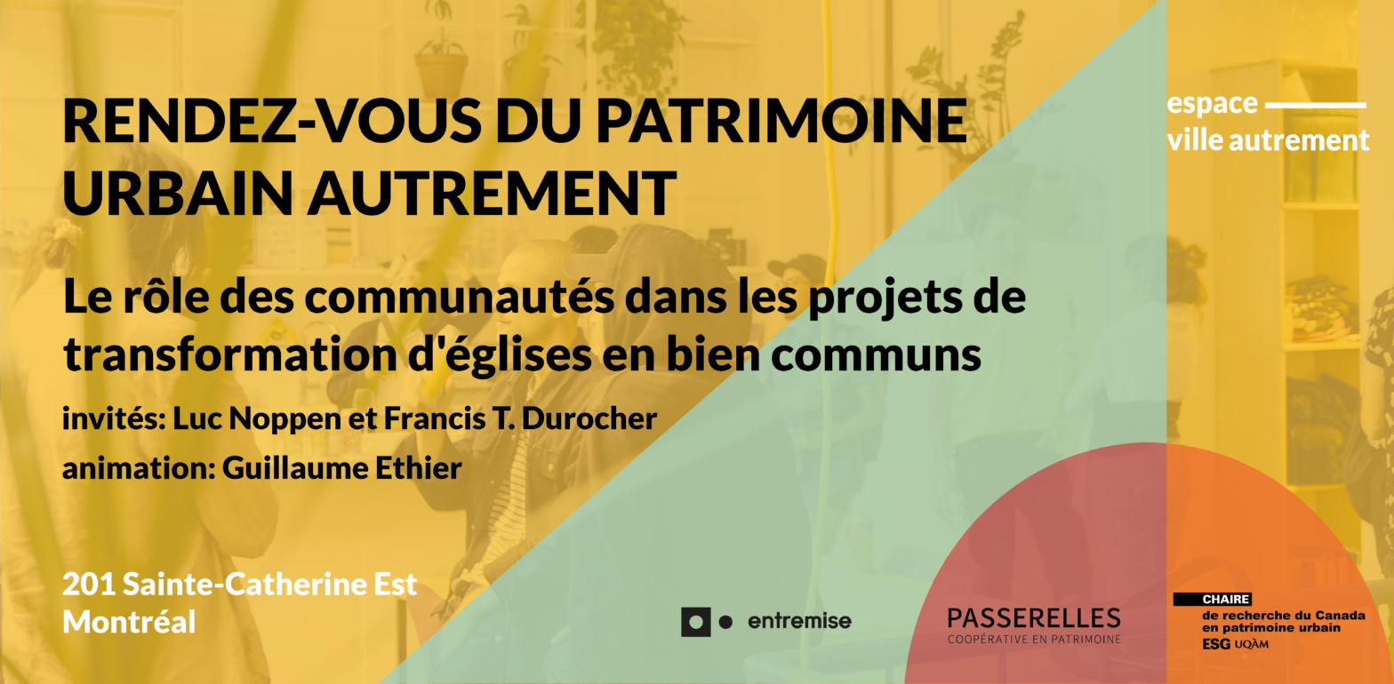 Rendez-vous du patrimoine urbain autrement #2