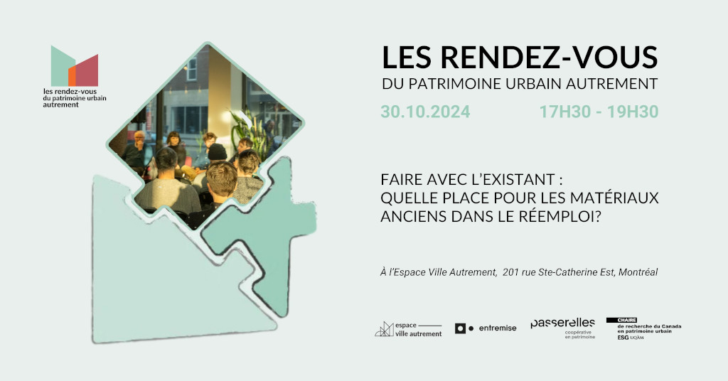 Faire avec l’existant: quelle place pour les matériaux anciens dans le réemploi?