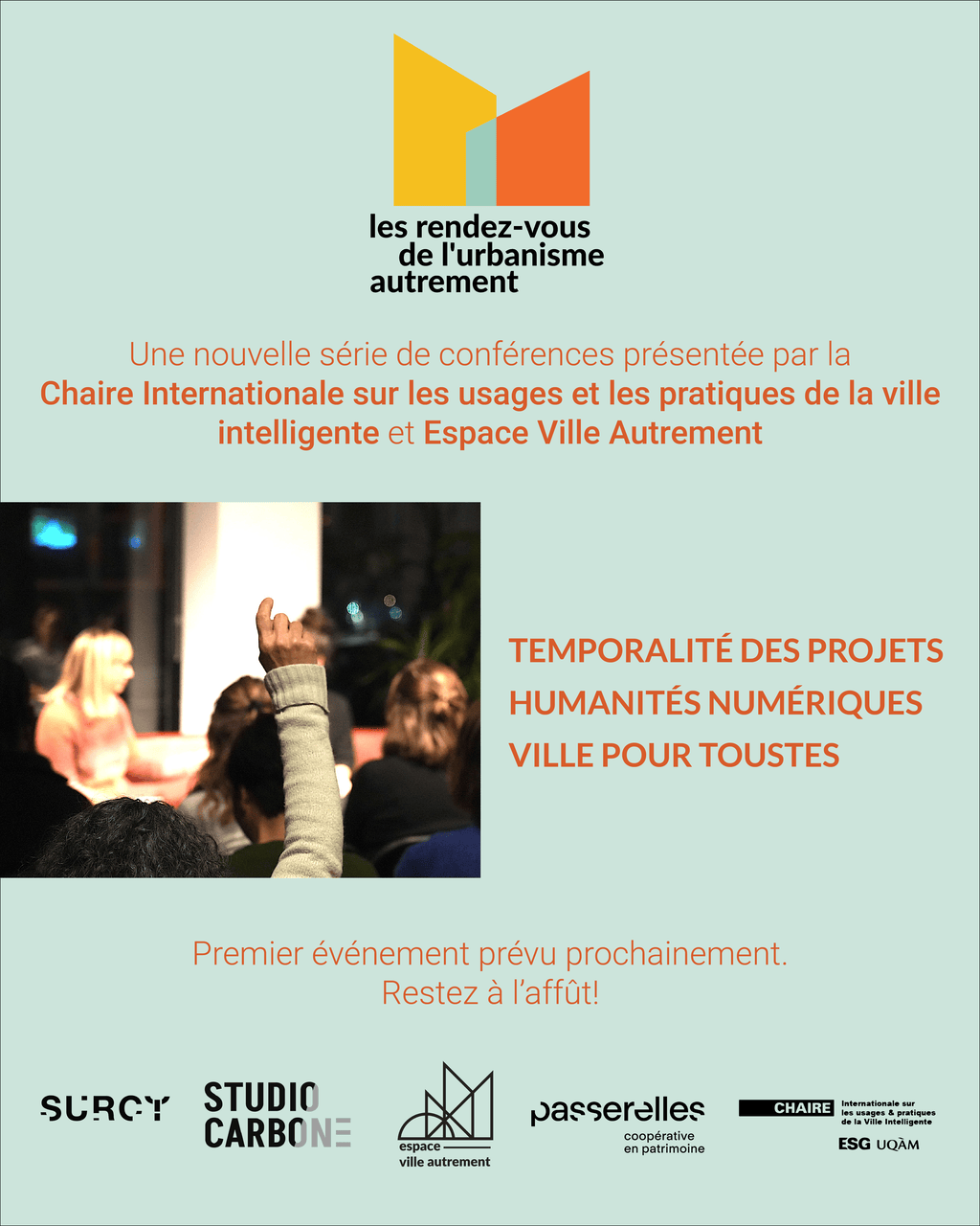 nouveau cycle de conférences — Rendez-vous de l’urbanisme autrement