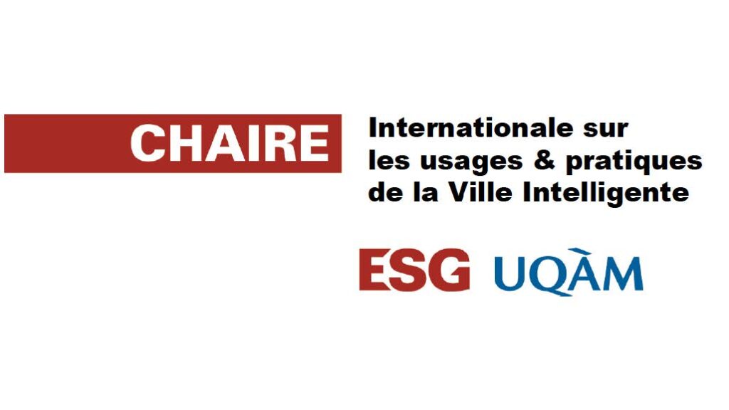 Chaire Internationale sur les usages et pratiques de la ville intelligente