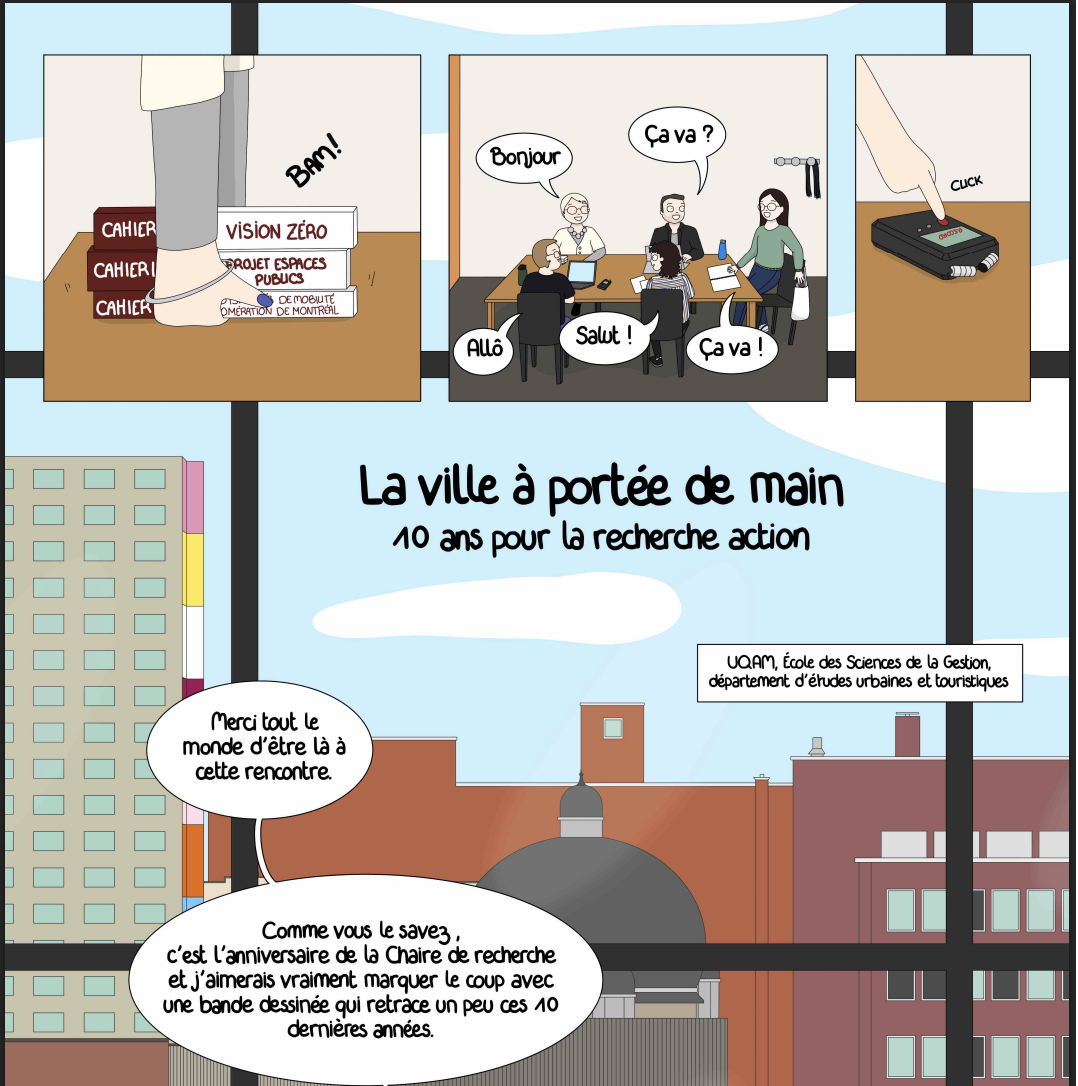 BD – La ville à portée de main de la Chaire Internationale sur les usages et pratiques de la ville intelligente