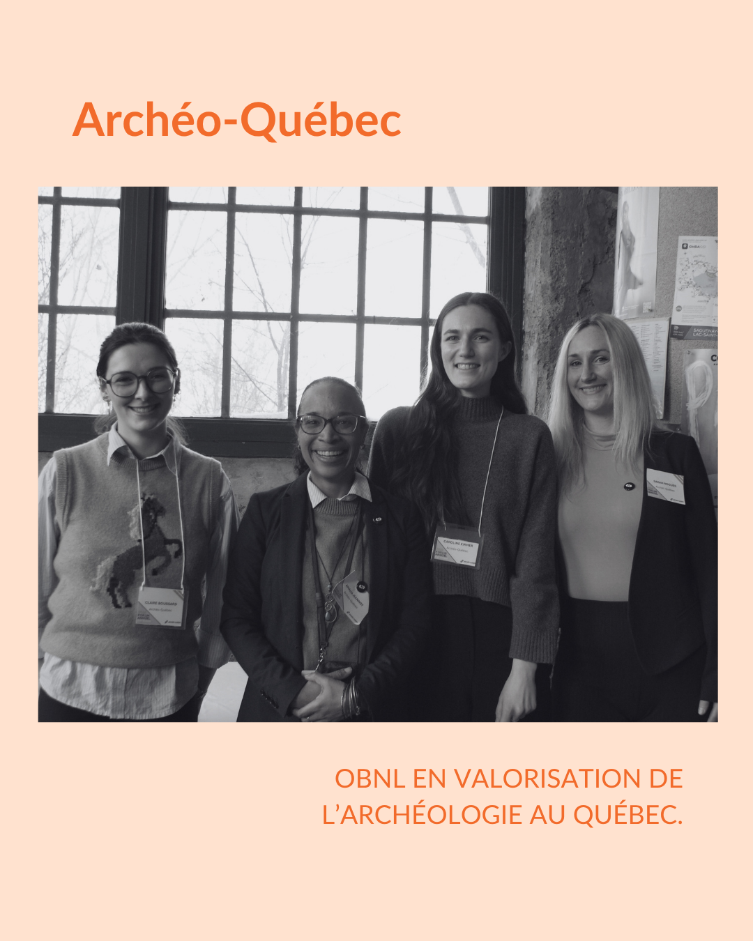Arrivée d’Archéo-Québec